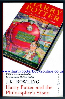 Philosophers Stone. Bloomsbury 21st Birthday Celebration Edition
